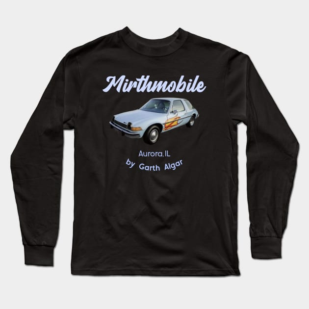 WAYNE'S WORLD CAR T-SHIRT Long Sleeve T-Shirt by Cult Classics